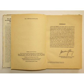 Almanach de la Luftwaffe allemande, problème rare de 1940 annees. Espenlaub militaria